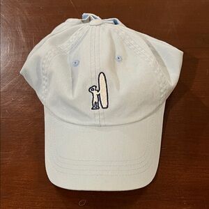johnnie-O Light Gray Cap with Logo